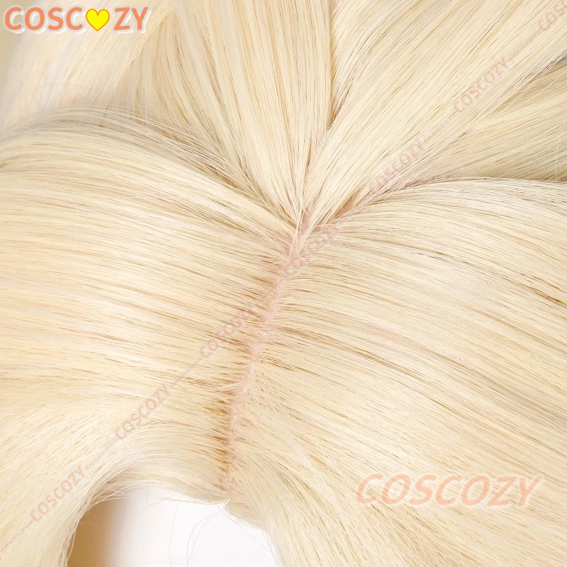 Genshin Impact Nicole Reeyn 코스프레 가발 긴 금발 머리 Hexenzirkel 카니발 할로윈 파티 여성용 소녀 역할 놀이 소품 Cos