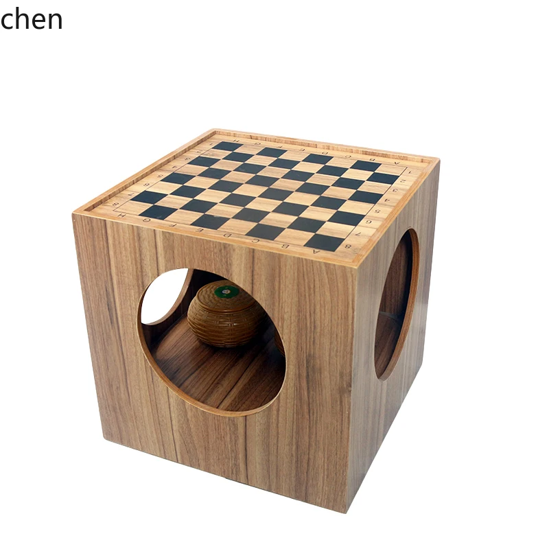 YFY  Chess Go Dual-purpose table Double-sided two-in-one chessboard table Gobang tea table