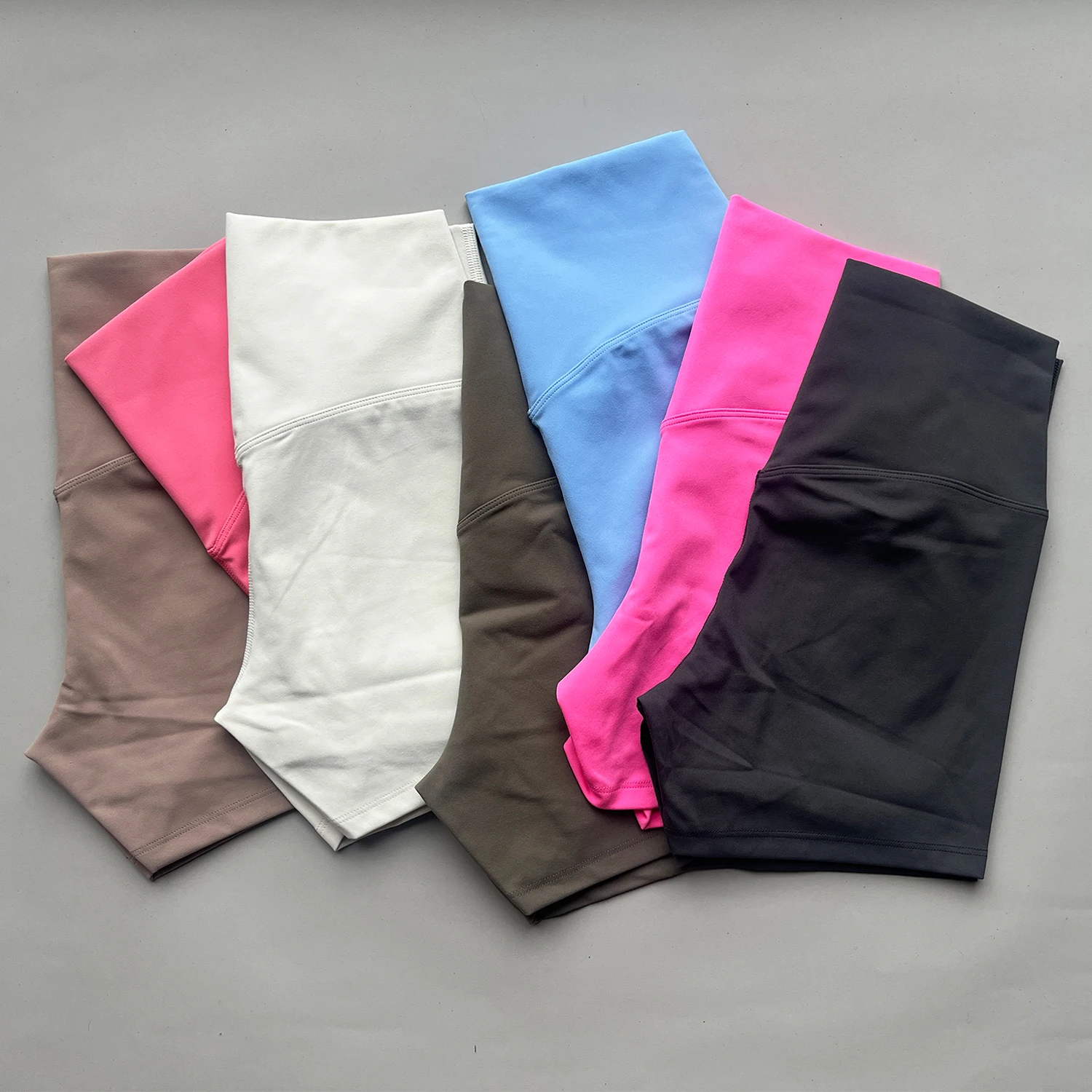 

ARFTE gym shorts High Waist woman sports shorts Fitness Athletic Yoga Cycling Training Jogging Squat Breathable running shorts