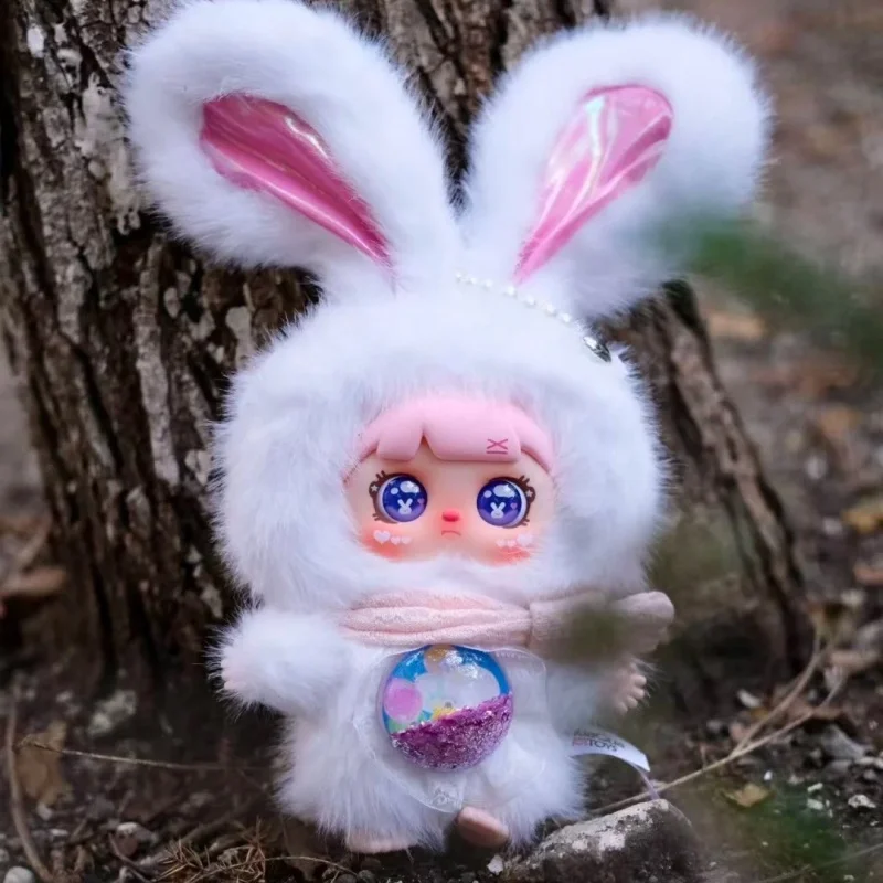 Spot Nieuwe Baby Drie Mocici Candy Heart Rabbit Magic Secret Realm Series Blind Box Pluche Pop Leuk Trendy Speelverjaardagscadeau