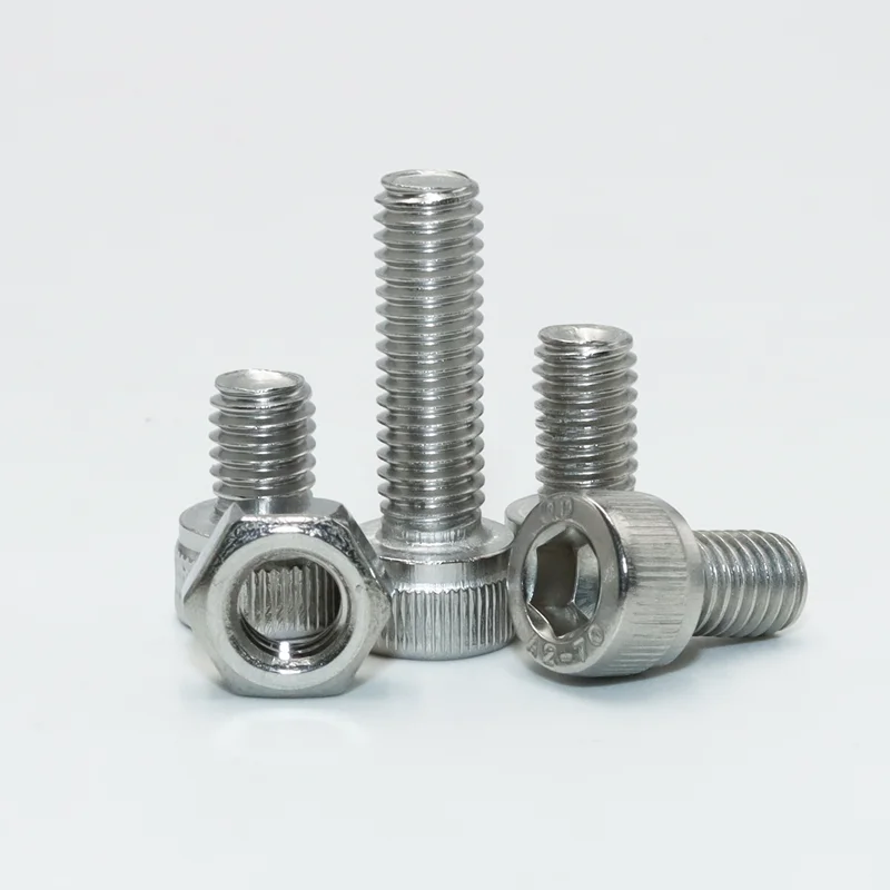 Innen sechs kant schrauben Set m2 m2, 5 m3 m4 m5 m6 m8 2,5 Edelstahl Vollzahn becher kopf Sechs kant Innen sechs kant mutter Maschinen schrauben – Detail 4