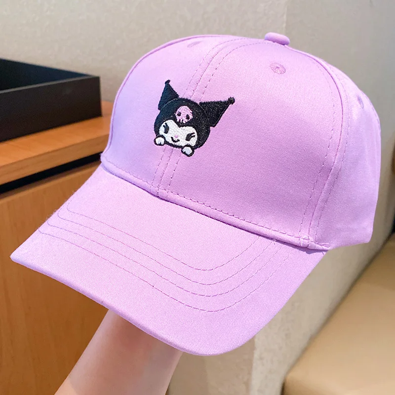 High Quality Brand Sanrio Hello Kitty Snapback Cap Cotton Baseball Cap For Child Hip Hop Dad Hat Trucker Mesh Hat Dropshipping