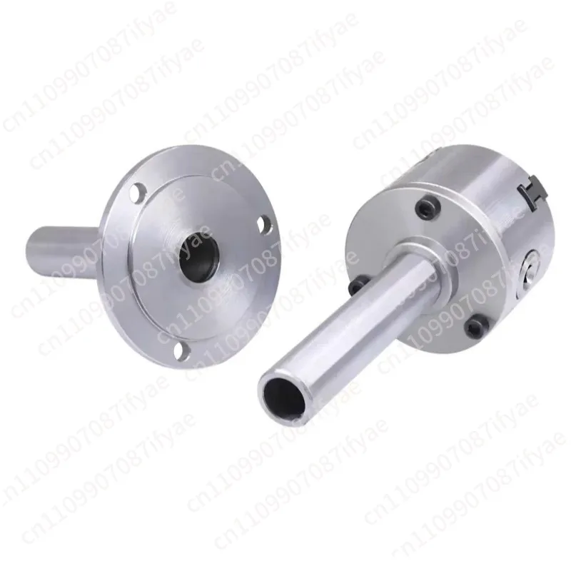 80/100 chuck connecting rod through hole DIY woodworking lathe numerical control spindle bead machine flange