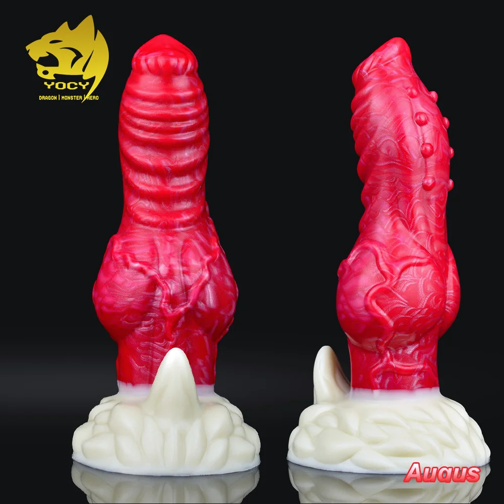 

YOCY 7.7" Fantasy Dildo Huge Monster Dildo With Big Knot,Thick Knot Anal Dildo Animal Dog Penis With Strong Suction Cup