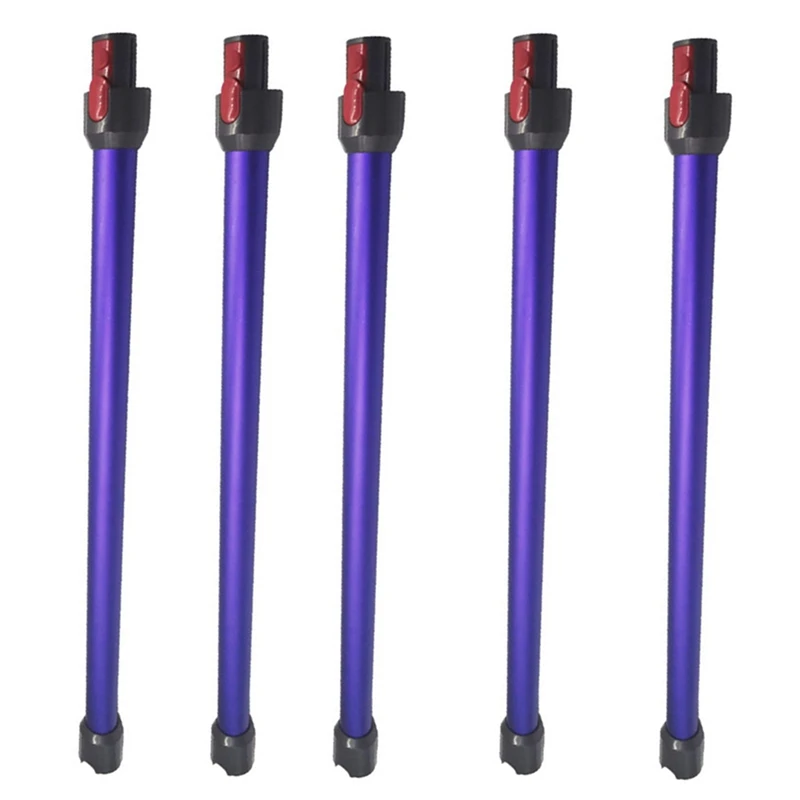 

5PCS Telescopic Extension Rod For Dyson V7 V8 V10 V11 Straight Pipe Metal Extension Bar Handheld Wand Tube,Purple Promotion