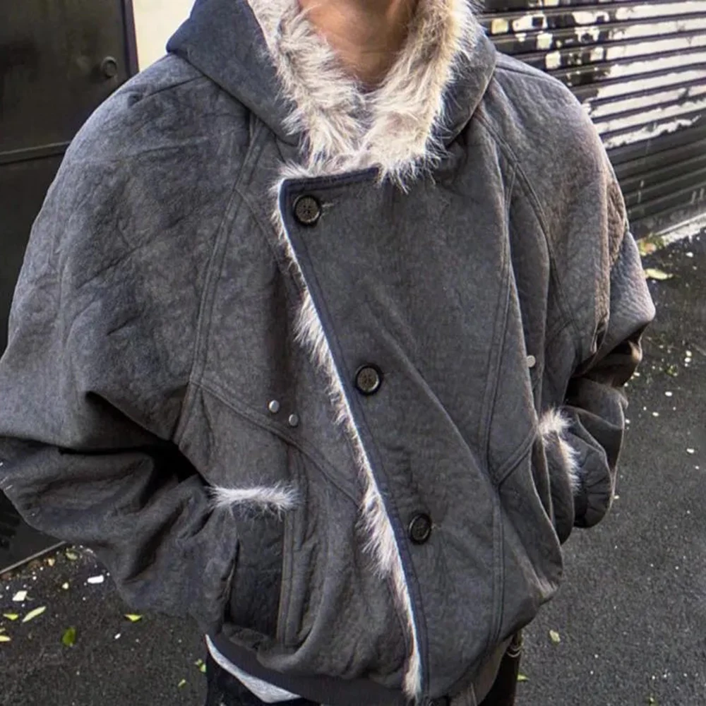 2025 Winter New Men's Solid Co - Street Fashion Men 2025 review and price