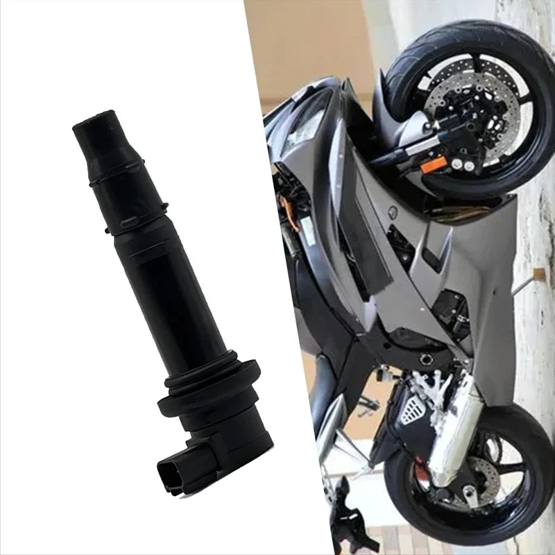 High-Performance Ignition Coil F6T558, Dedicated for Yamaha R1/FZ1/FZS1/V-MAX 1700 Models, Part Number 5PW823100000