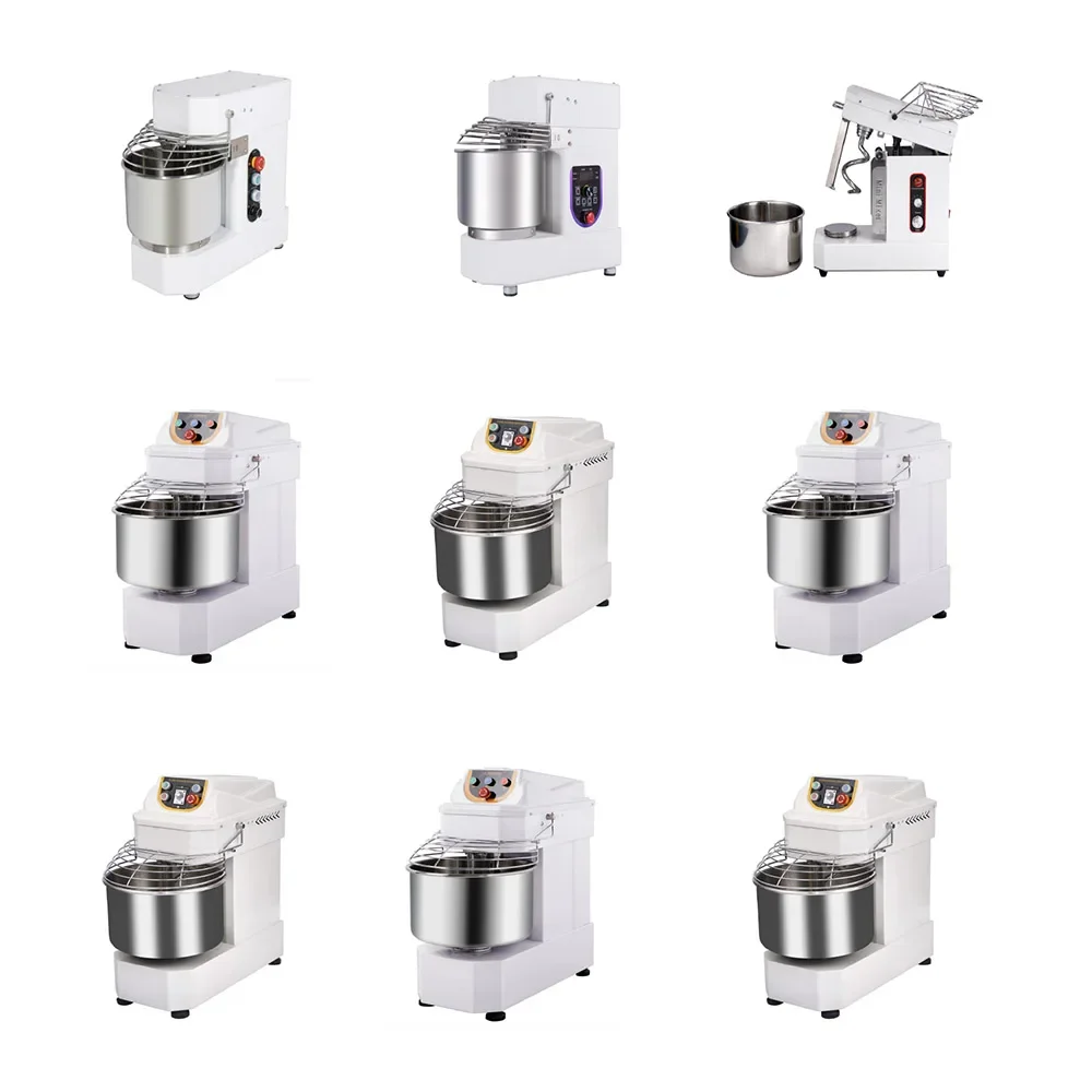 Customize Bread Mixer Machine 5Kg 10kg 12kg 15kg 20kg 25kg 50kg 100Kg Bread Mixer  Commercial Spiral Dough Mixer