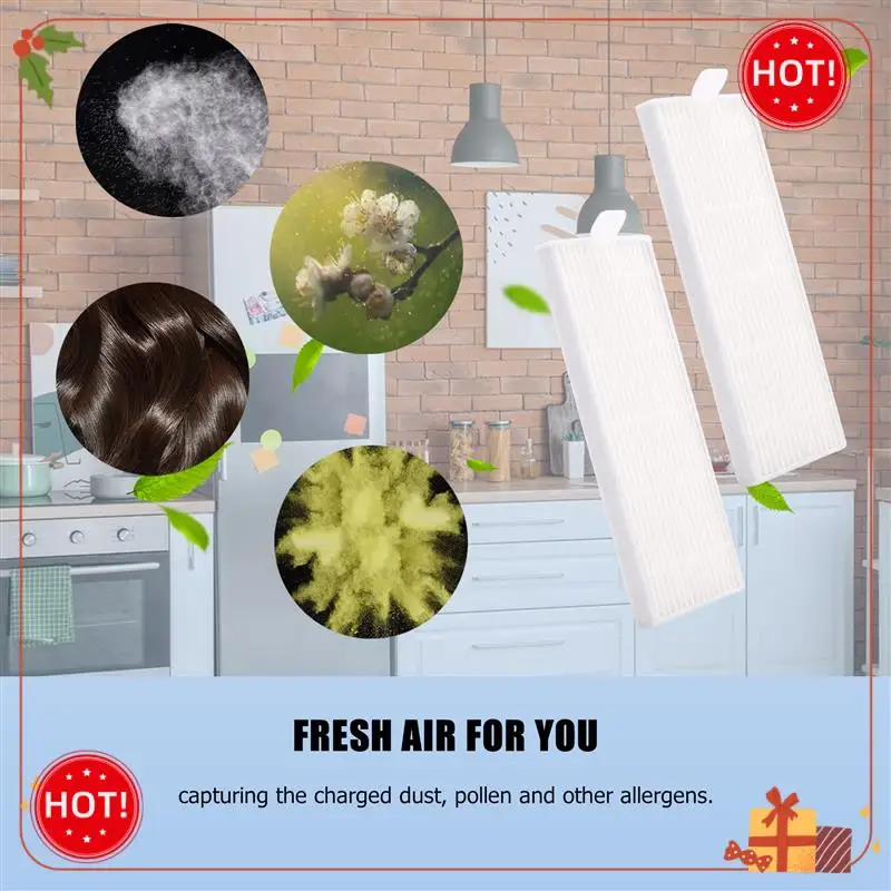 ABLE-NEW 5Pcs Sponge + 5Pcs Hepa Filter For Replacement Chuwi Ilife A4 Robot Vacuum Cleaner