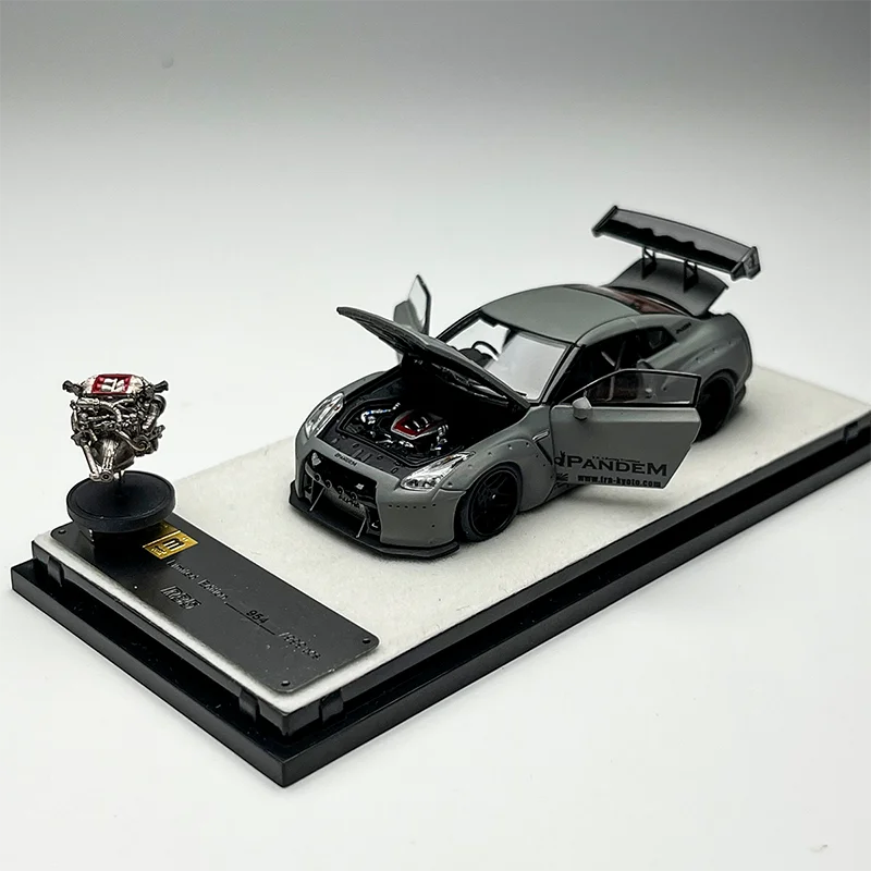 PGM 1:64 Scale GTR R35 Alloy Simulation Car Model Static Collection Decorated Holiday Gifts Toys Souvenir Gift