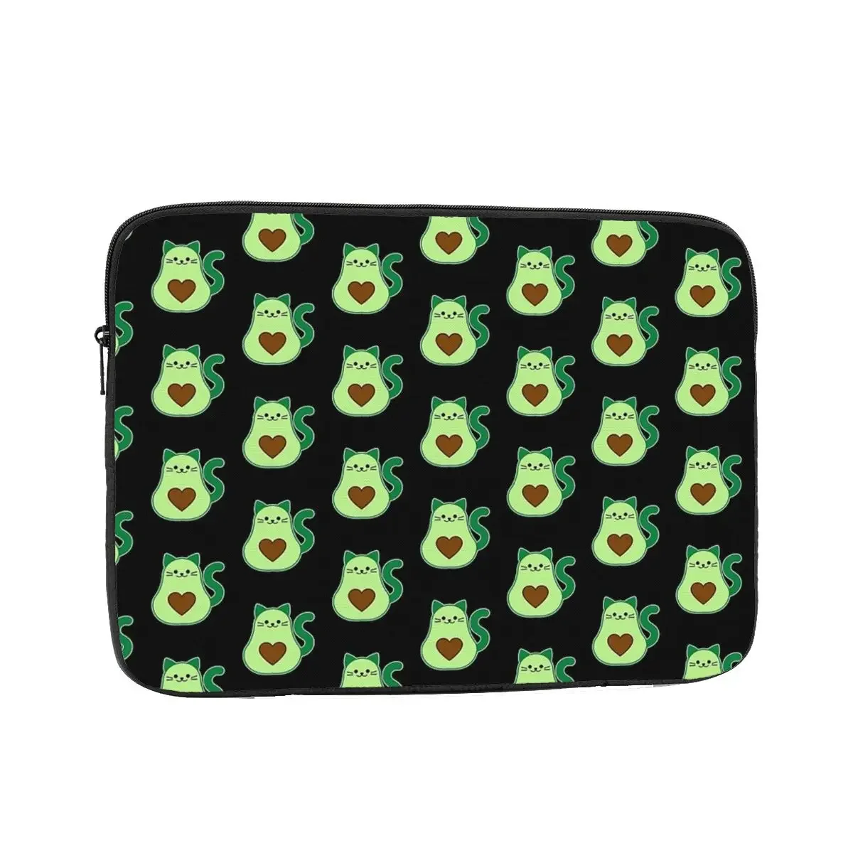 Avocado Cat Avogato Notebook Laptop Bag Case Pouch 10 12 13 15 17 Inch Notebook Sleeve Cover Bag Tablet Shockproof Case Bag