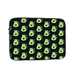 Avocado Cat Avogato Notebook Laptop Bag Case Pouch 10 12 13 15 17 Inch Notebook Sleeve Cover Bag Tablet Shockproof Case Bag