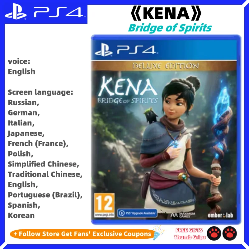 

Sony Playstatio4 оригинальная новая игра CD KENA мост духов PS4 Playstation4 игровая карта SONY Ps4 игры KENA мост духов