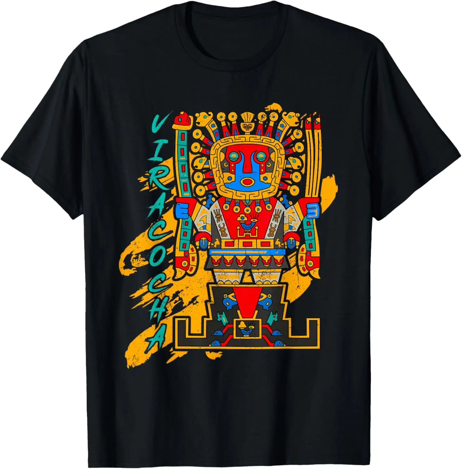 

Viracocha writing ancient incan peru chicano Andean T-Shirt