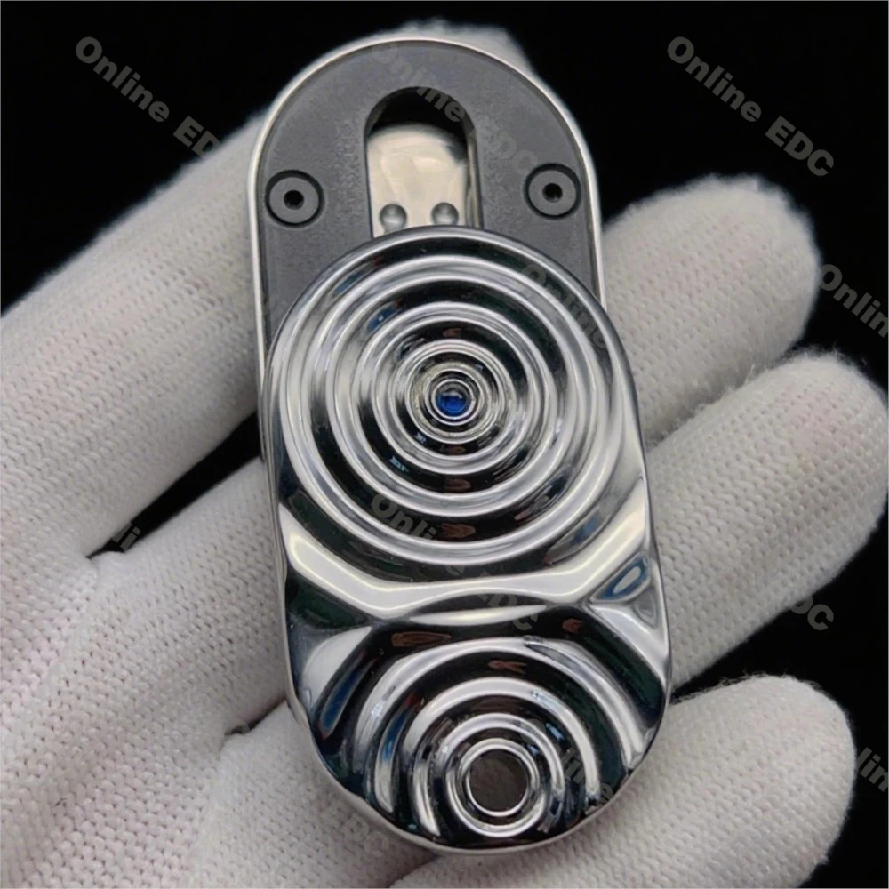 Original scellé nouveau SEKI Ripple2.0 pluie mécanique Fidget curseur Mode à cliquet EDC Fidget Spinner soulagement du Stress jouet pour adultes