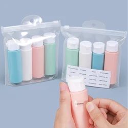 New 50ml Silicone Travel Bottle Empty Refillable Bottles Portable Size Squeeze Tubes Dispenser Liquid Skincare Containers