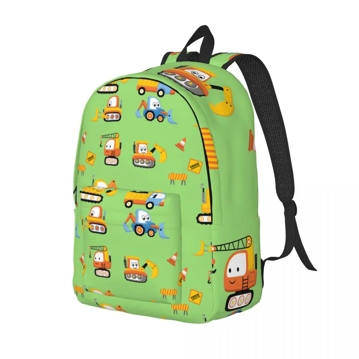 High Street Cute Children's Bags Office Work School Large Capacity T-Tayo The Little Bus Excavator Office Workers Rucksack Back