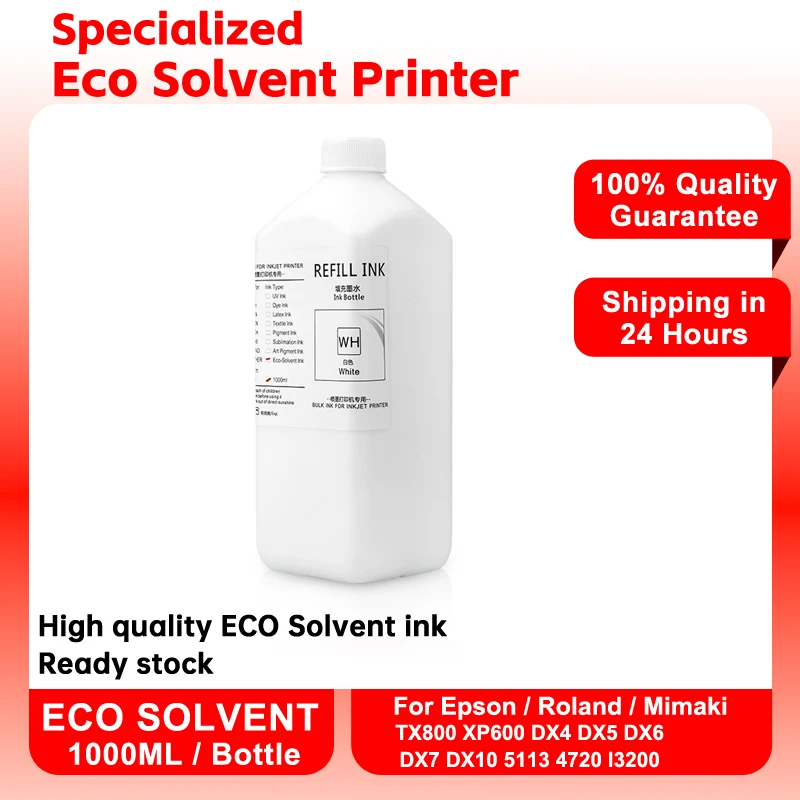 1000ML Eco Solvent …