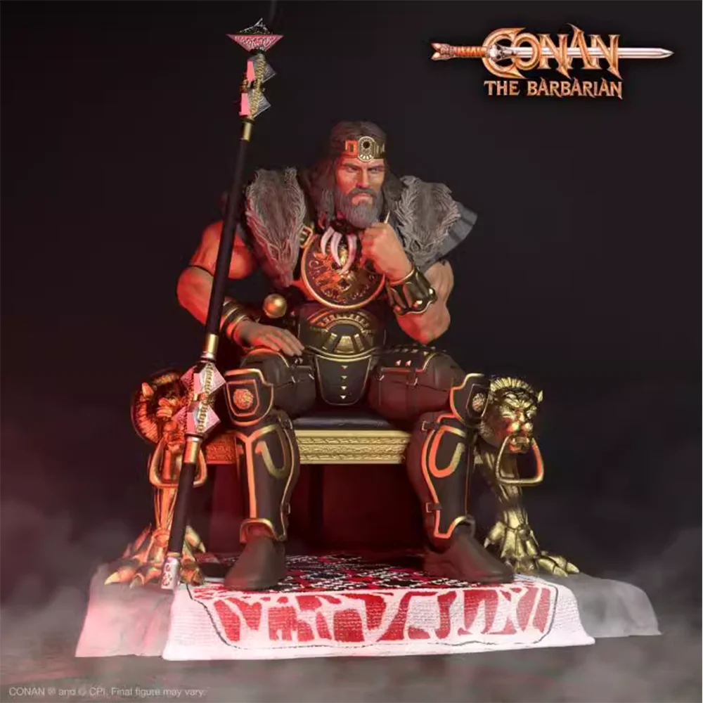 Original 1/12 Scale S7 Conan Ultimate Series 4 Waves 82 Film Conan The King Throne Full Set 6inch Action Figure Body Gifts Toy