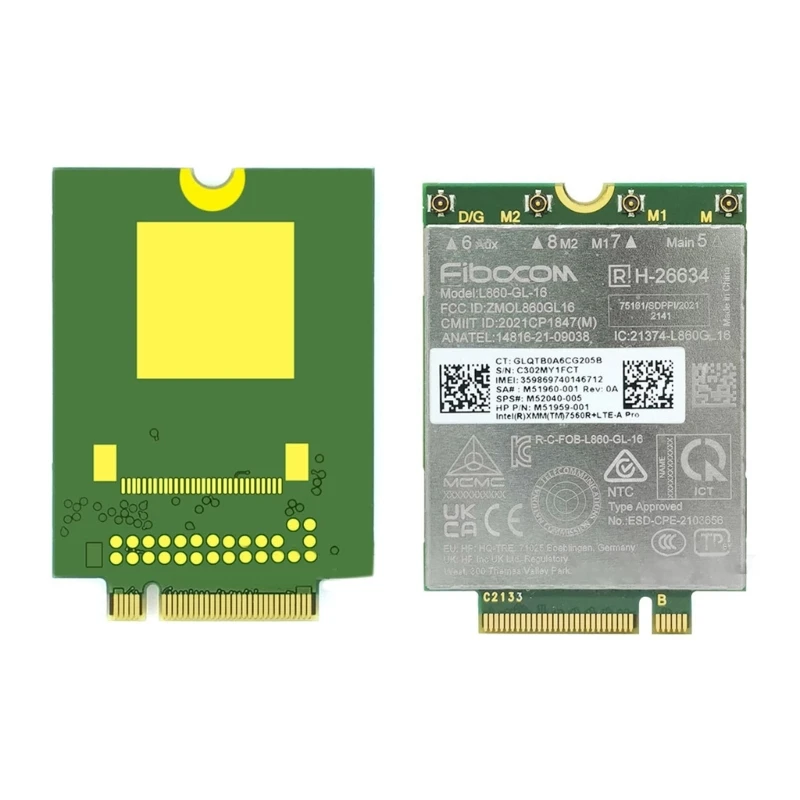 L860 GL 16 Module L860-GL CAT16 WIFI Card M55040-005 for HPX360 840G5 840G6 850G6 830G6 Module L860-GL-16