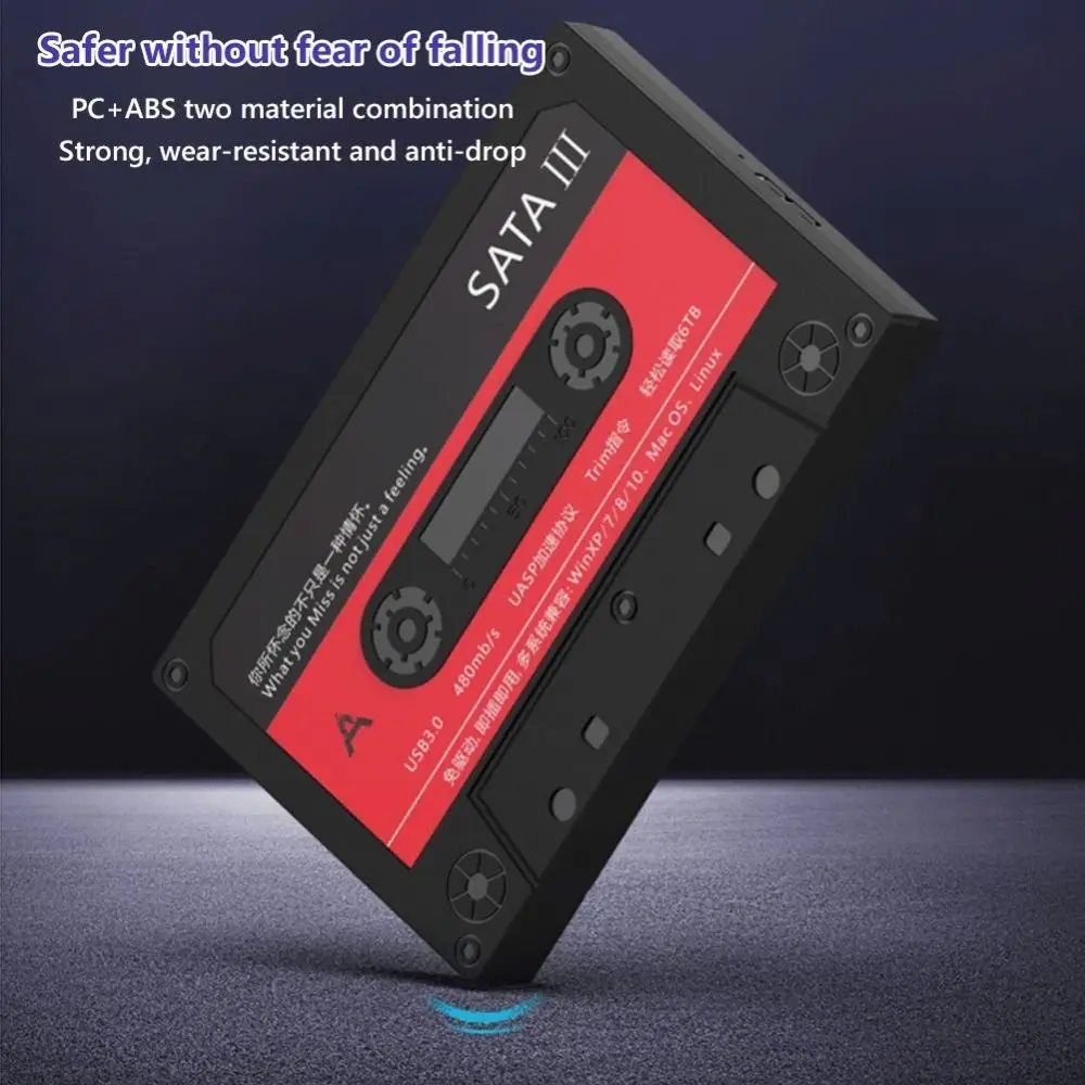 New 2.5 Inch External Hard Drive Enclosure SATA 5Gbps Portable SSD Enclosure USB 3.0 HDD Enclosure