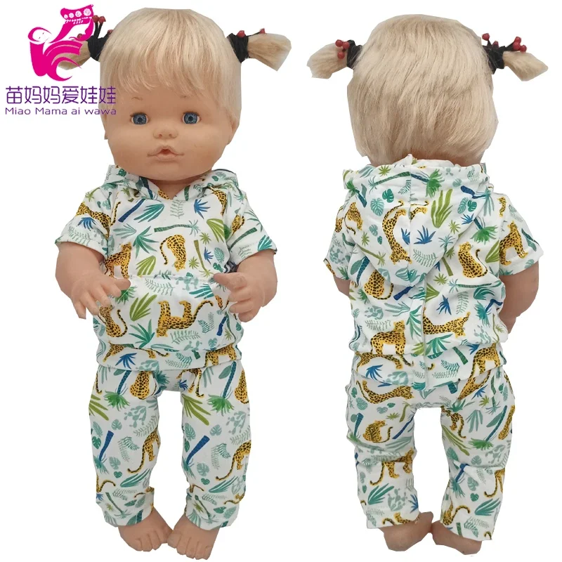 Nenuco-Ropa de verano para muñeca Reborn, Ropa Y Su hermana, 40 Cm, camisa rosa, pantalones, regalo para niña