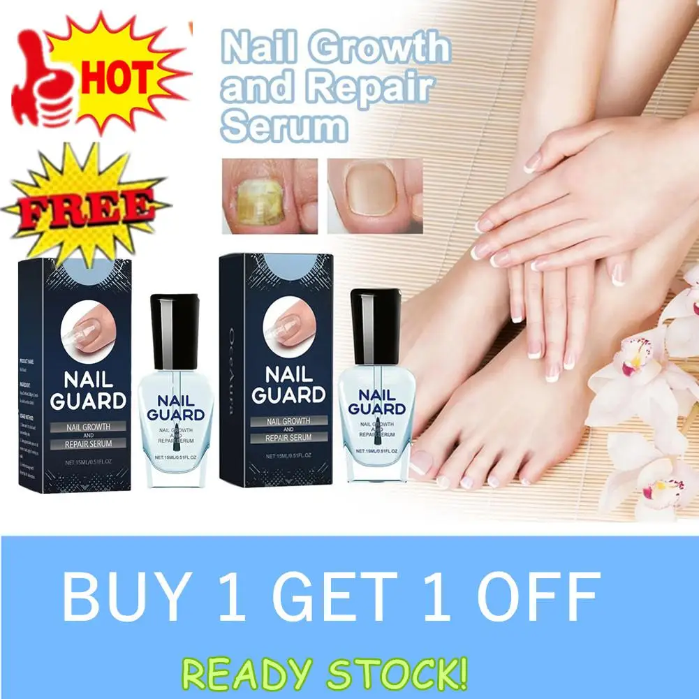 

2X 15ml Nail Growth Repair Serum Professional Nail Strengthening Serum Fingernail Nourishing Serum For Thin Nails Growth