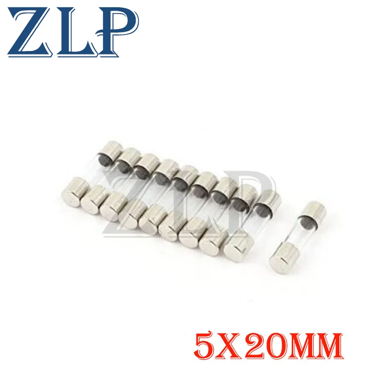 10PCS/Lot 250V 5*20MM Glass Tube Fuse 0.1A 0.2A 0.3A 0.5A 0.8A 1A 2A 2.5A 3A 4A 5A 6A 7A 8A 10A 12A 15A 20A 30A F2AL250V