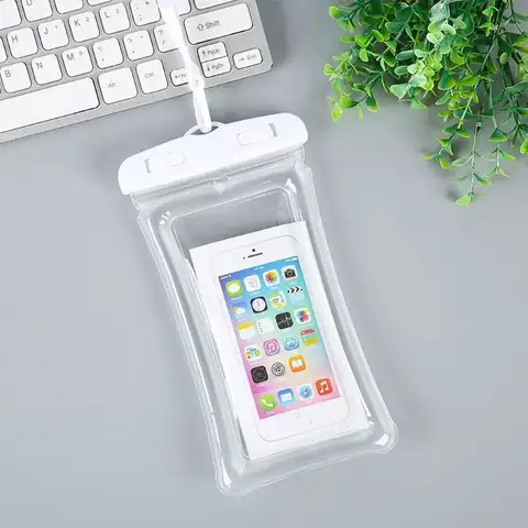 Floating Airbag Swim Waterproof Bag Phone Case For iPhone 12 13 14 15 16 17 Samsung S26 S25 S24 S23 S22 Water Proof Bag Cover