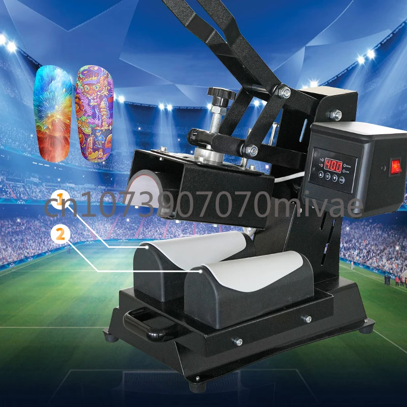 Sublimation Heat Press for Custom Shin Guards - Auplex AP2107 Shin Guards Heat Press Machine