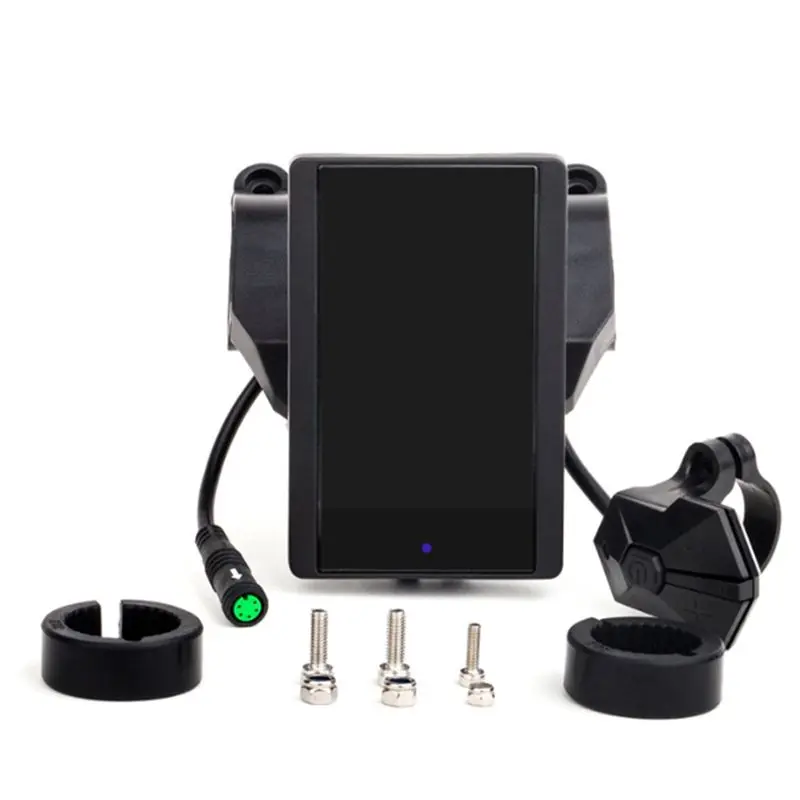 SCLS New Colorful Screen Display P850C Speedometer with 9-Level Assist for Electric Bicycle BBS01B BBS02B