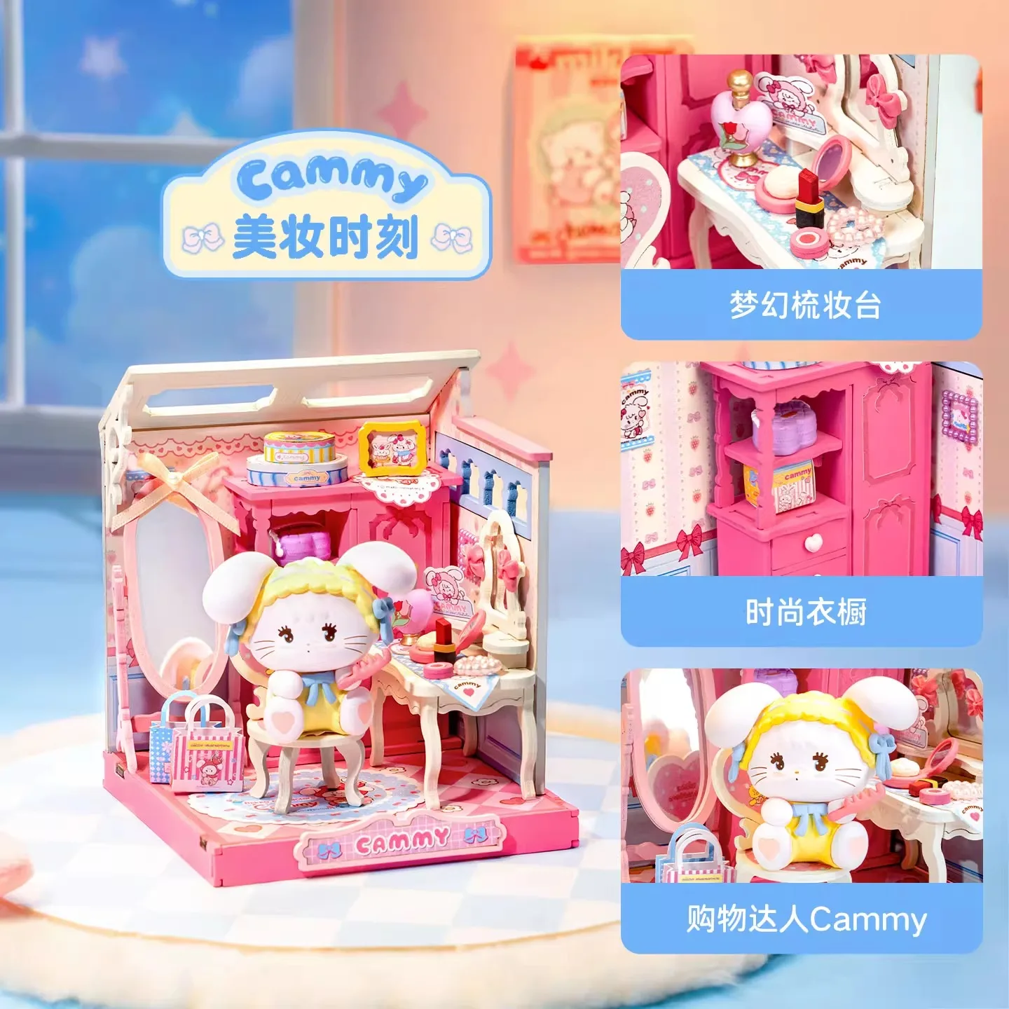 Originele Rolife DIY Hut Mikko Kawaii Home Handgemaakte Assemblagemodel Miniatuur Bouwstenen Desktop Decoratie Festival Gift