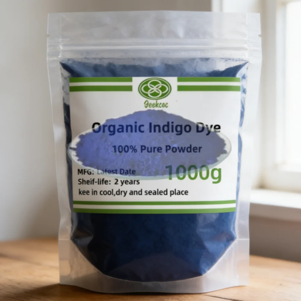 50g-1000g Natural Indigo Pigment Powder delicate pores Soap Additives Handmade Soap Natural Color Colorant DYE Mask Powder