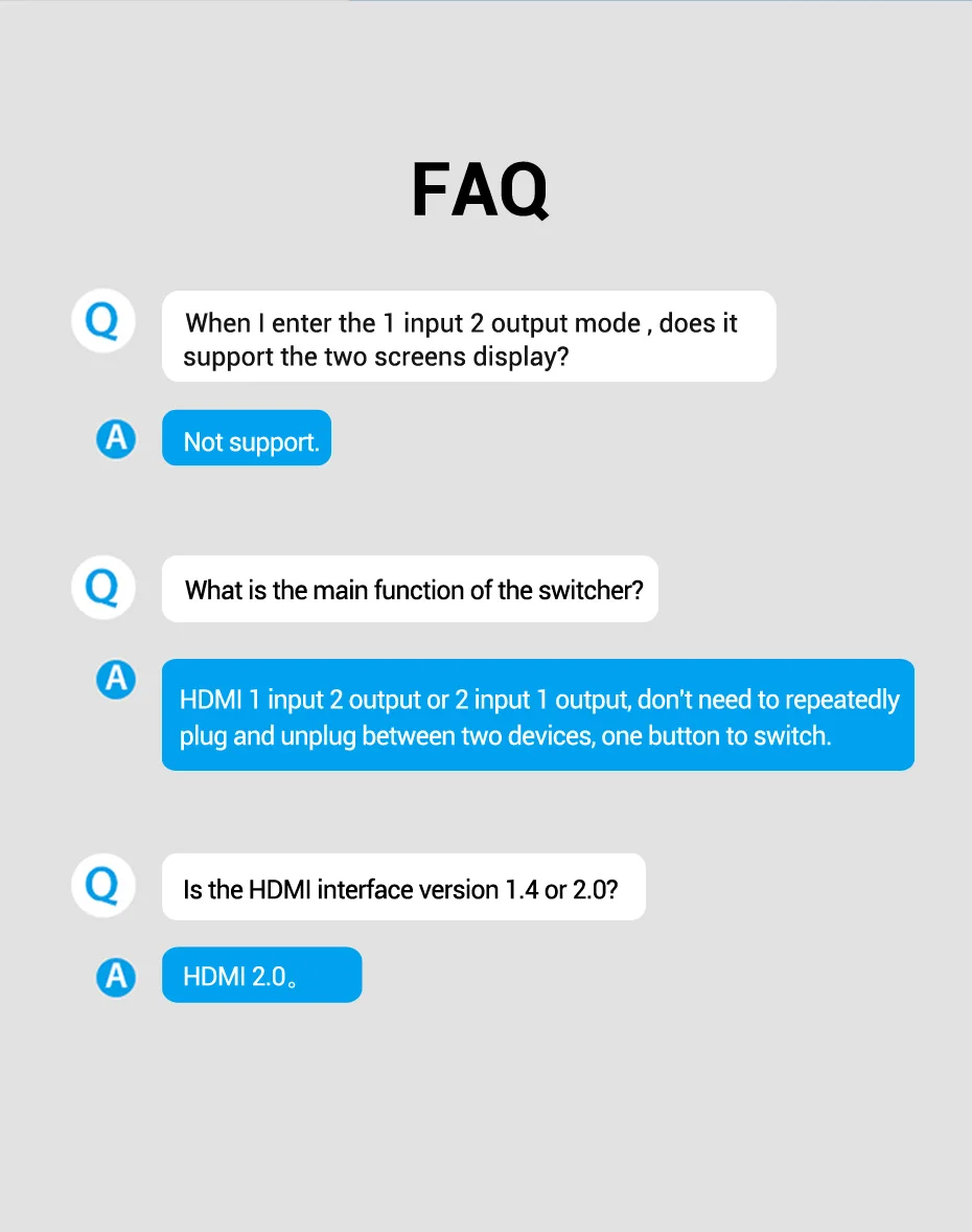 Vention HDMI Switcher 4K 60Hz Bi-Direction 2.0 HDMI Switch 1x2/2x1 Adapter für PS4/5 Xiaomi TV Box 8K HDMI 2.1 Splitter – Detail 16
