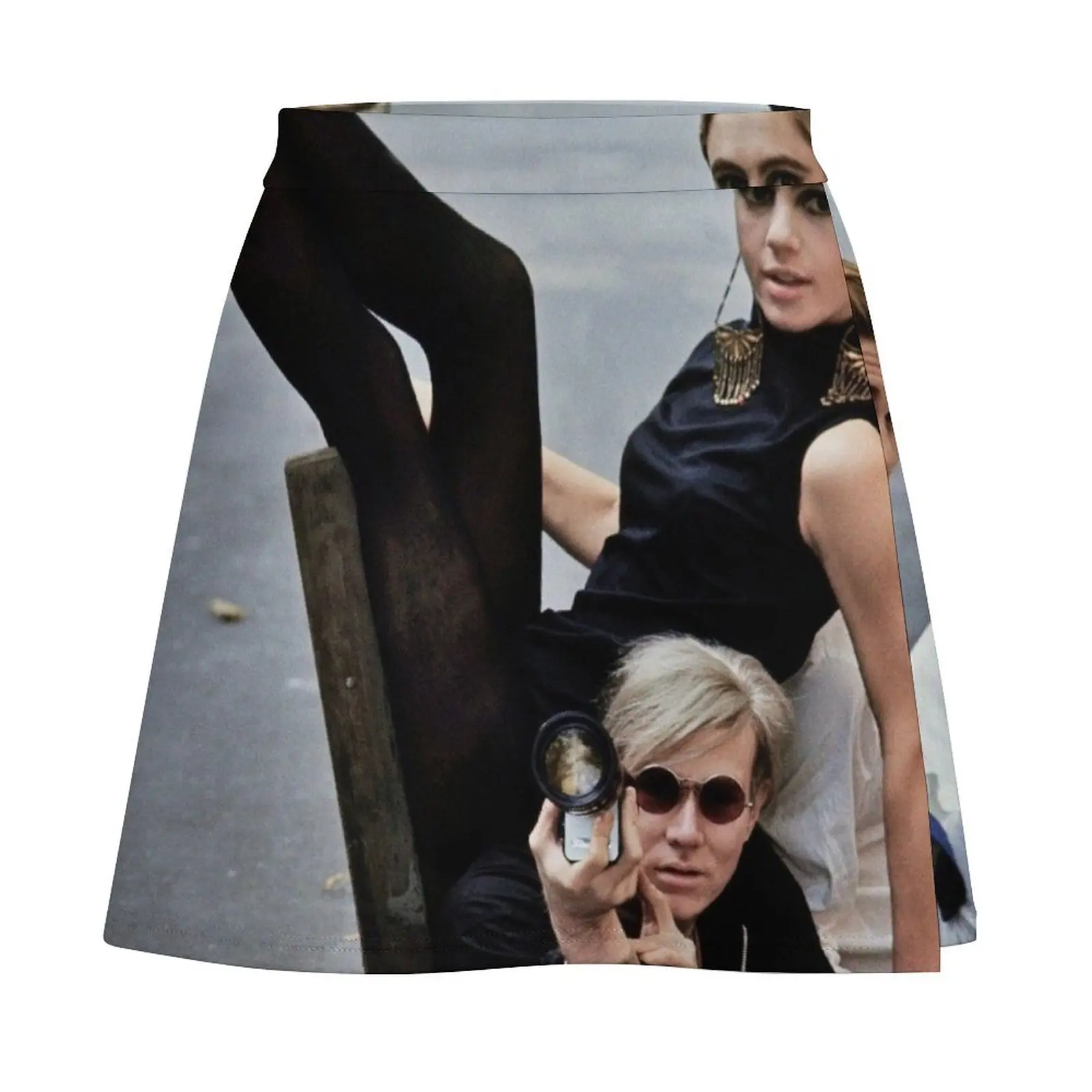 Edie Sedgwick Andy Warhol Photography Fashion Icon sixties Mini Skirt School skirt Mini Skirt