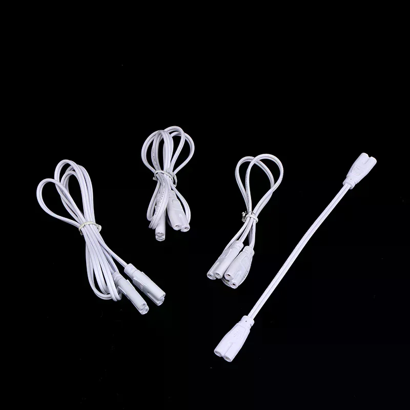 LED tube lamp connected cord flexiable connecting cable T4 T5 T8 light connector
