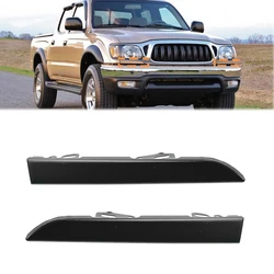 Lámpara de Faro de parachoques delantero, Panel de moldura de relleno inferior para Toyota Tacoma 2001, 2002, 2003, 2004, 5251235050, 5251335060, 1 par