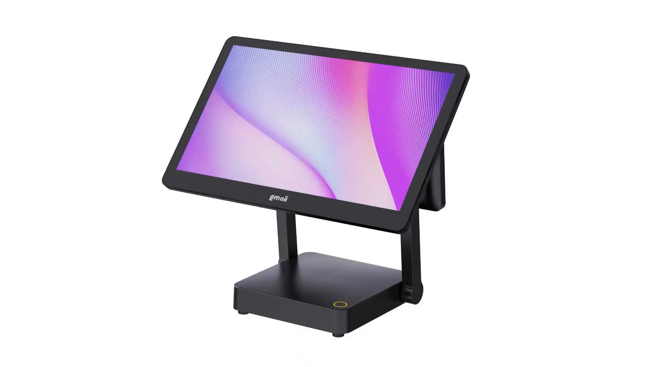 S41 Ultra Thin Plastic Capacitive Touch Screen POS System Windows GMS Compatible Cash Register 1920x1080 Resolution