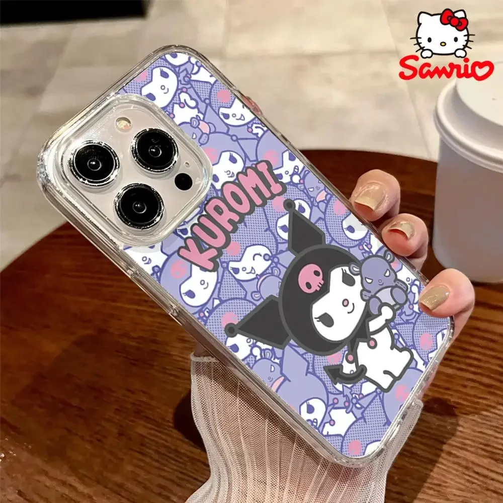 Sanrio Kt Iphone 13 Case Iphone 16/15/14/13/12/11/x/xs/xs Max/pro Max Woman Phone Case Hello Kitty Cute Accessory Brithday Gift