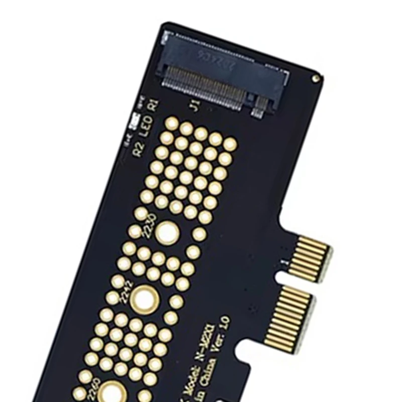 M.2 NVME SSD zu PCIe 4.0 Adapterkarte 64 Gbit/s M-Key PCIe4.0 für Desktop-PC PCI-E GEN4