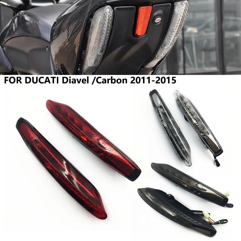 LED Taillight For DUCATI Diavel /Carbon 2011-2015 12 13 14 Motorcycle Integrated Tail Brake Light Turn Signal Left Right