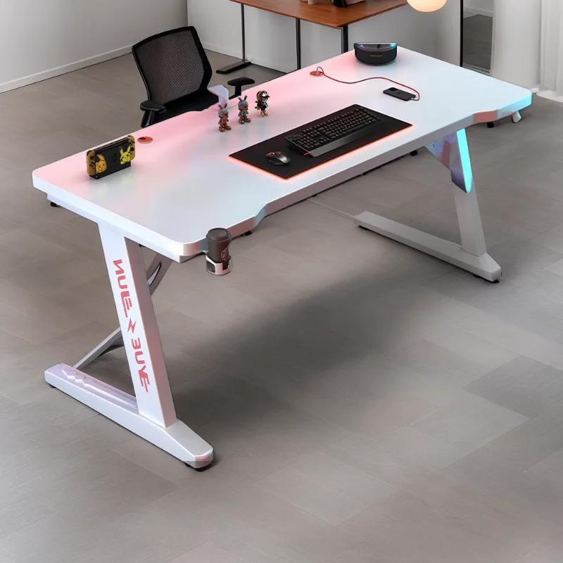 Design Black Pc Computer Desks Quality Simple Setup Console Organizers Computer Desks Bedroom Creativity Escritorios Furniture