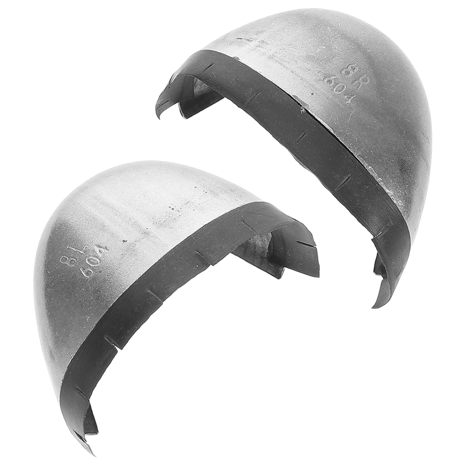 

Work Boot Protector Toe Cap Safety Breathable Caps for Women Silver Steel Shoe Miss