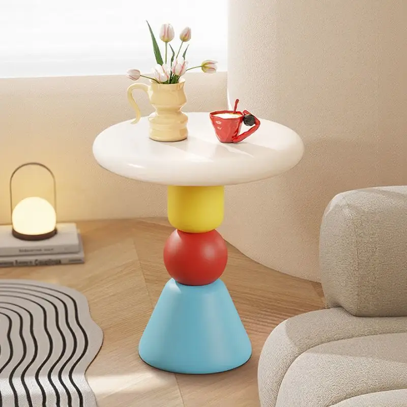 

Modern Creative Stone To Run, Living Room Sofa Side Table, High-end Movable Ornament, Nordic Soft Decoration Jewelrycoffee Table