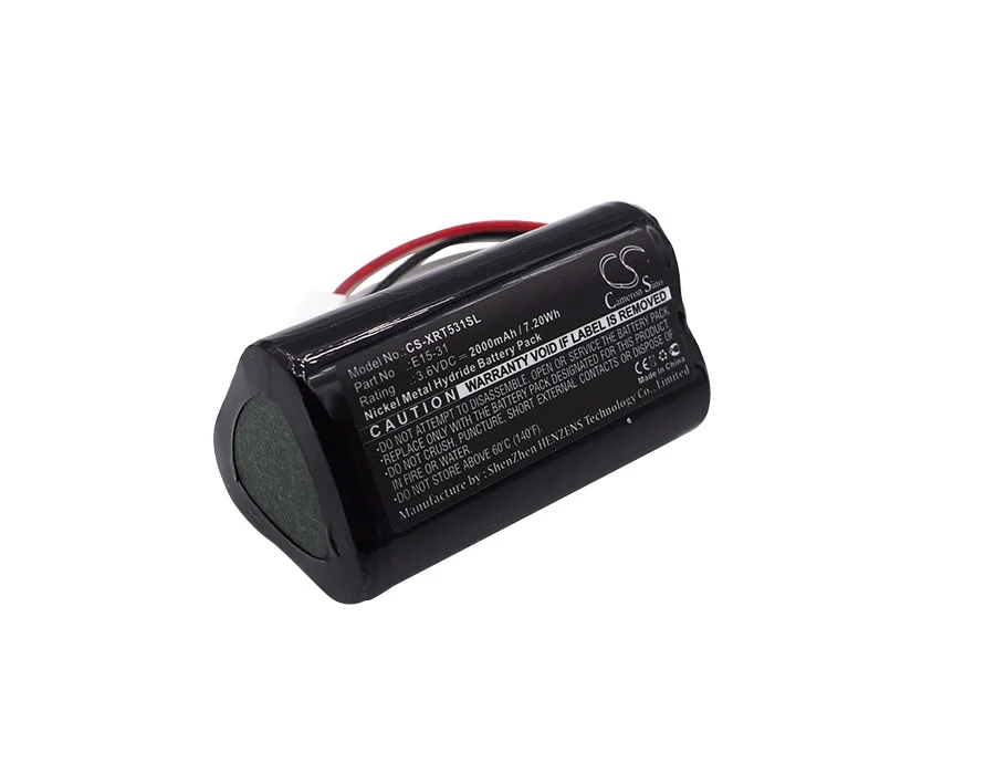 3.6V 2000mAh Battery E15-31 for X-Rite E15-31 Shade vision