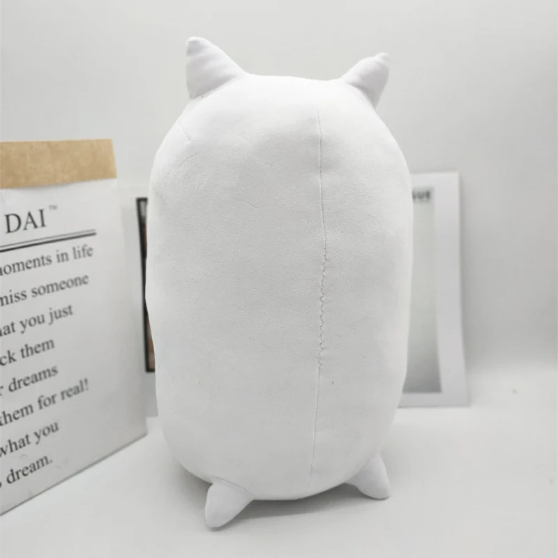 Peluche The Battle Cats – Adorable Chat En Peluche Doux Et Mignon, Oreiller Sofa Décoratif Pour Enfants, Fans Du Jeu, Cadeau Anniversaire Ou Noël
