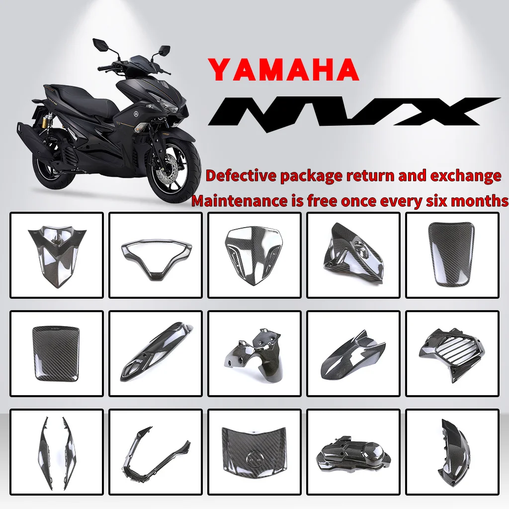 

For Yamaha Aerox 155 Scooter Modification with Carbon Fiber Shell Accessories and Mudguard Tiles