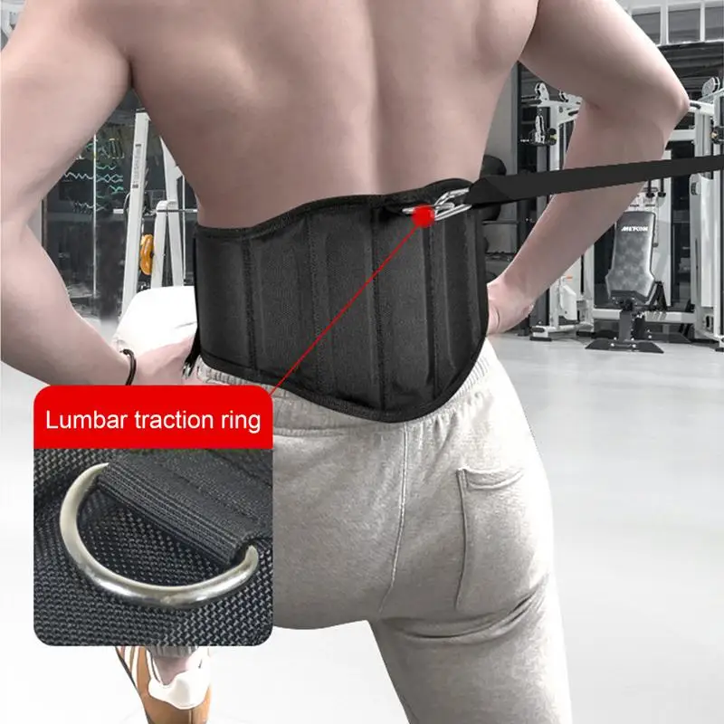 

Weighted Pull Up Belt Breathable Gym Lifting Belt For Powerlifting Comfortable Support Pull Up Belt With VA Back Protection