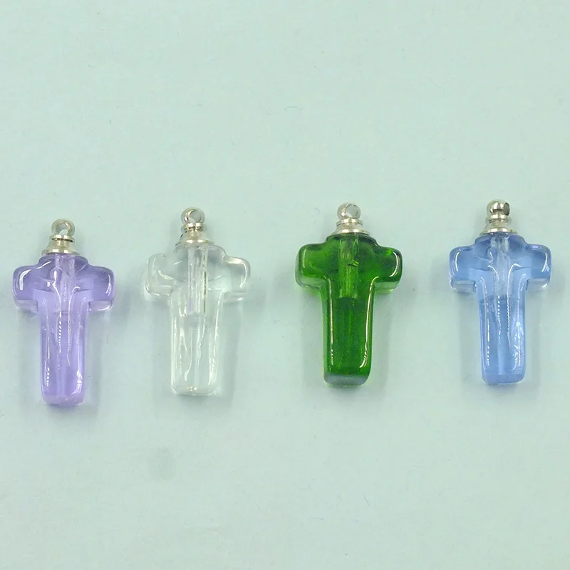 100PCS/LOT Perfect.  fashion crystal wishing bottles necklace pendant   (color randomly send)