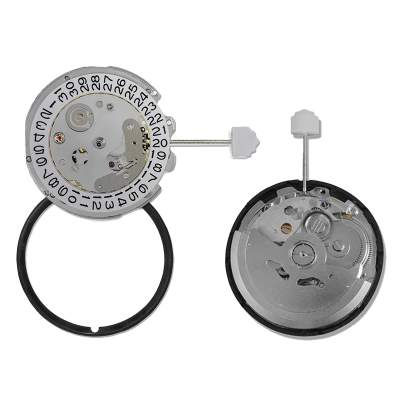 China NH35 Movement Replacement Japanese NH35 Movements Date High Accuracy Automatic Mechanical Movement NH35A 3'O 3.8 Clock